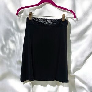 Relativity Intimates Black Mini Slip Size Medium